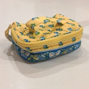 Vera Bradley makeup bag small